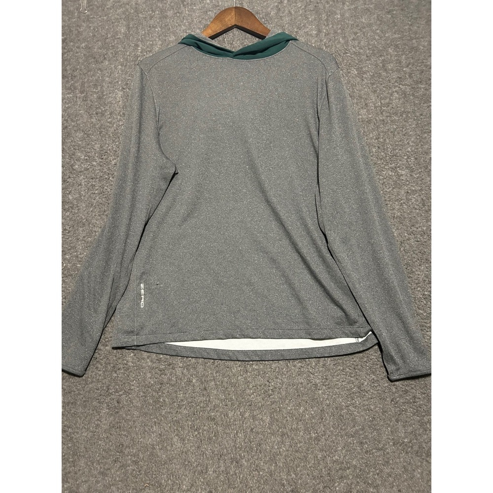 Zero restriction hoodie pullover performance golf gray green Large mens